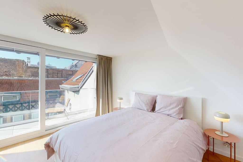 Apartamento La Mezzanine Sur Les Toits - Opera/St-Lambert Lieja Exterior foto